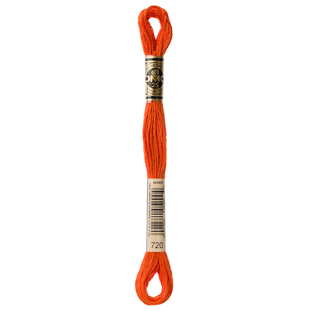 DMC 117 Cotton 6-Strand Floss 8 m (8.7 yd), Shade 720