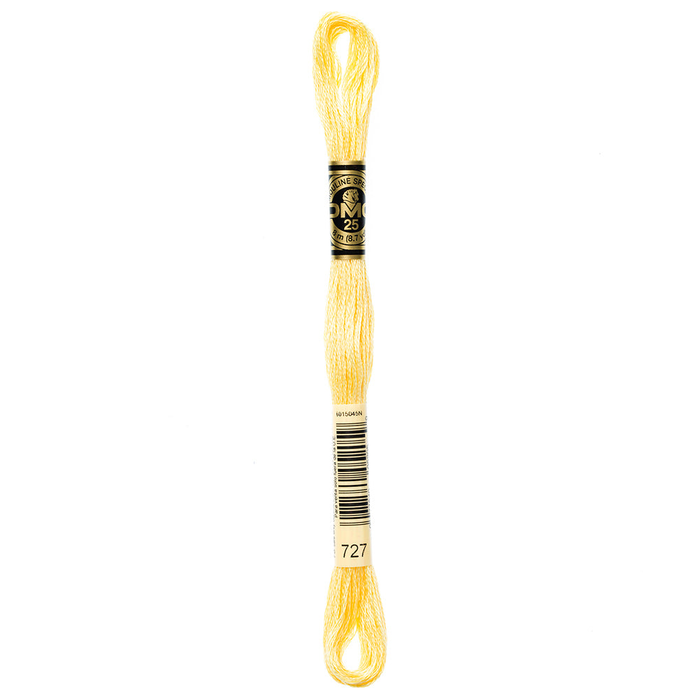 DMC 117 Cotton 6-Strand Floss 8 m (8.7 yd), Shade 727