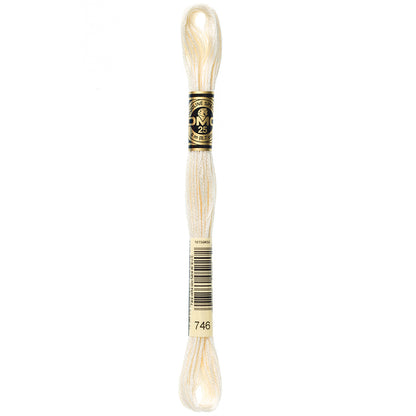 DMC #117 Cotton 6-Strand Floss 8 m - Off White (746)