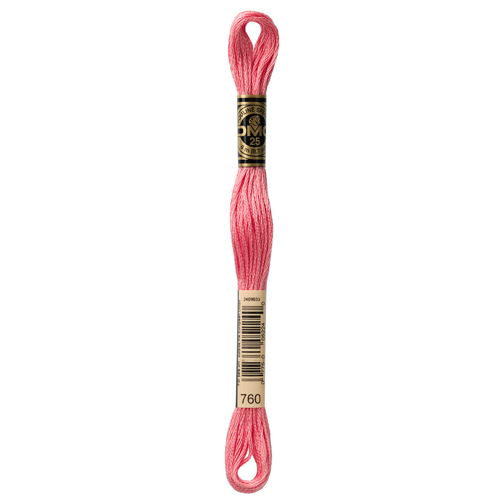 DMC #117 Cotton 6-Strand Floss 8 m - Salmon (760)