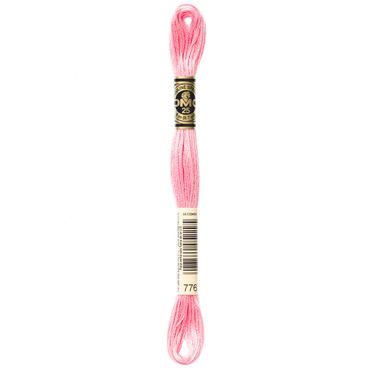 DMC Mouliné Spécial 117 6-strand cotton floss, Colour 776, 8 m
