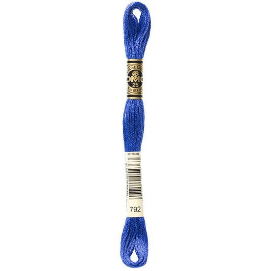 DMC Mouliné Spécial 117 6-strand cotton floss, Colour 792, 8 m