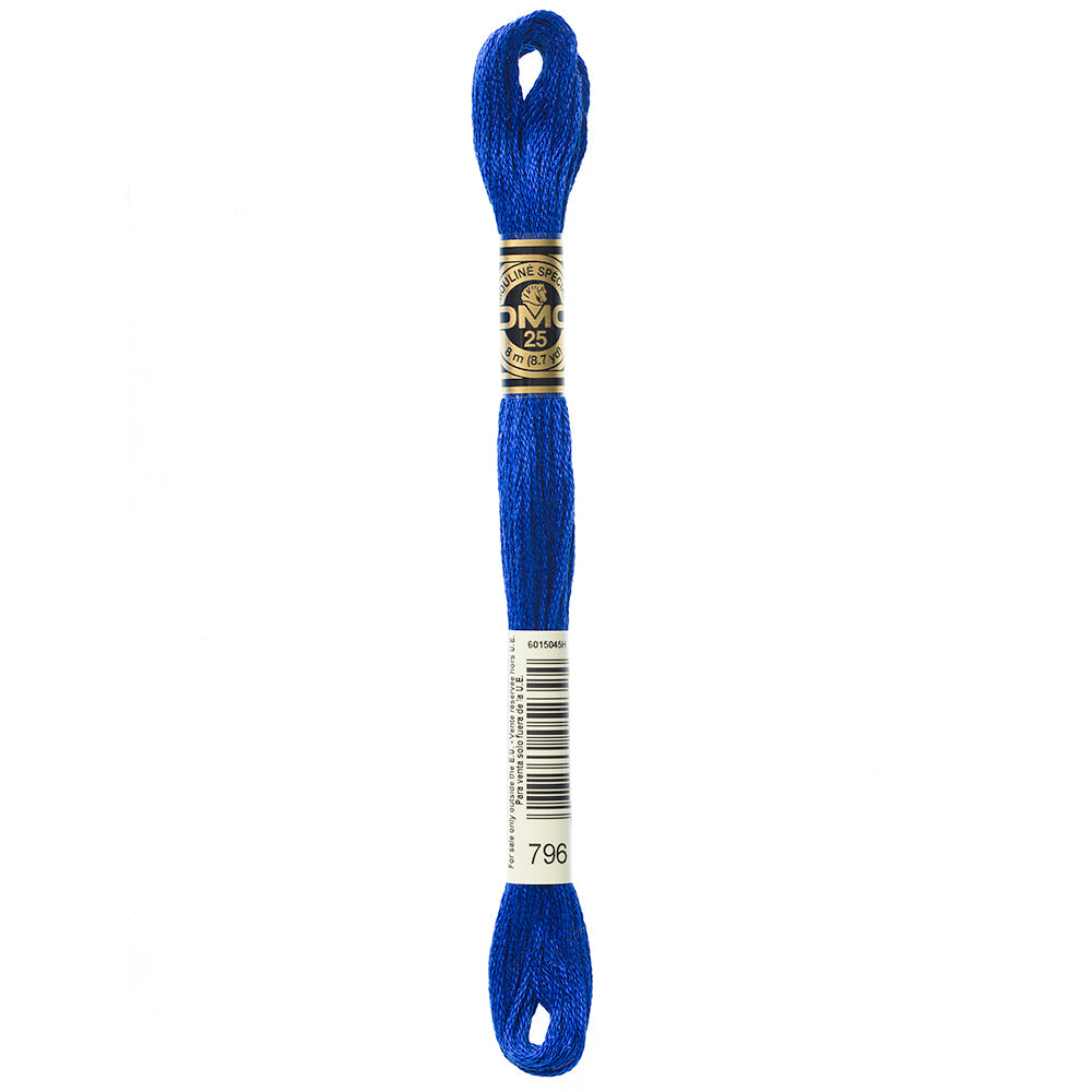 DMC Mouliné Spécial 117 6-strand cotton floss, Colour 796, 8 m (8.7 yd)