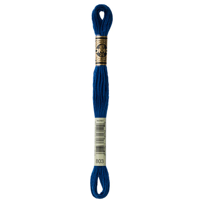 DMC 117 Cotton 6-Strand Embroidery Floss 8 m - 803 Ultra V Dk Baby Blue