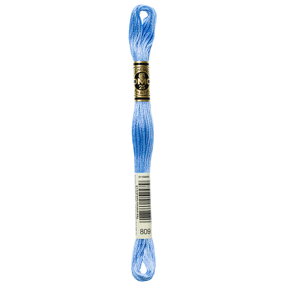 DMC 117 Cotton 6-Strand Embroidery Floss 8 m - 809 Delft Blue