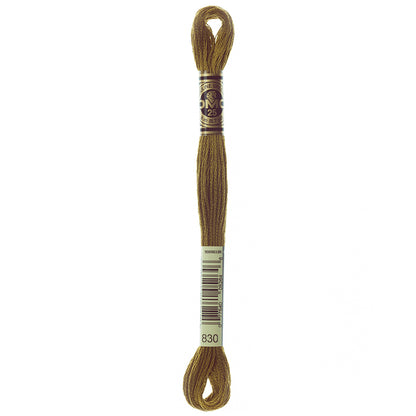 DMC Mouliné Spécial 117 6-Strand Cotton Floss 8 m Shade 830