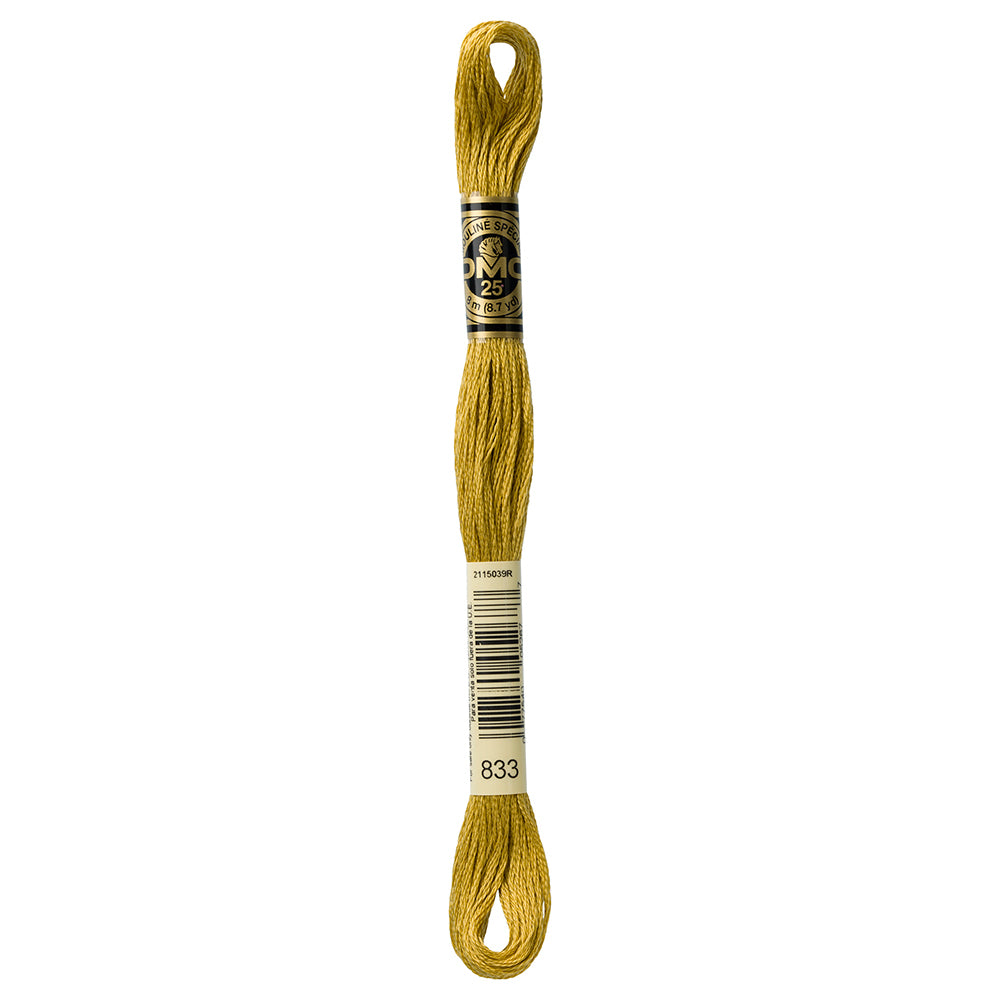 DMC Mouliné Spécial 117 6-Strand Cotton Floss 8 m Shade 833