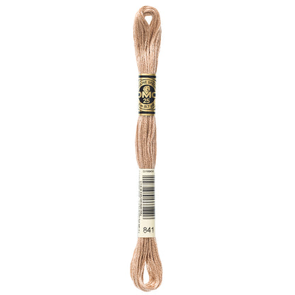 DMC Mouliné Spécial 117 6-Strand Cotton Floss 8 m Shade 841
