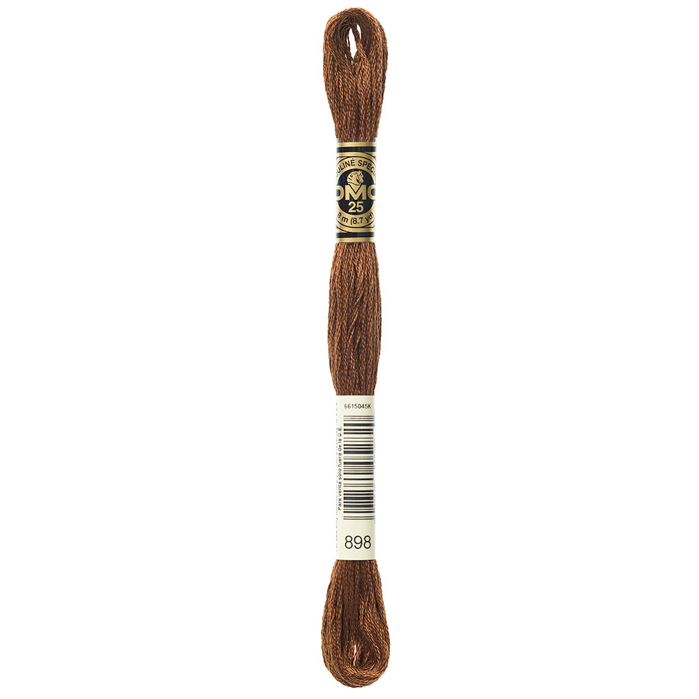 DMC #117 Stranded Cotton Floss, 8 m, Shade 898