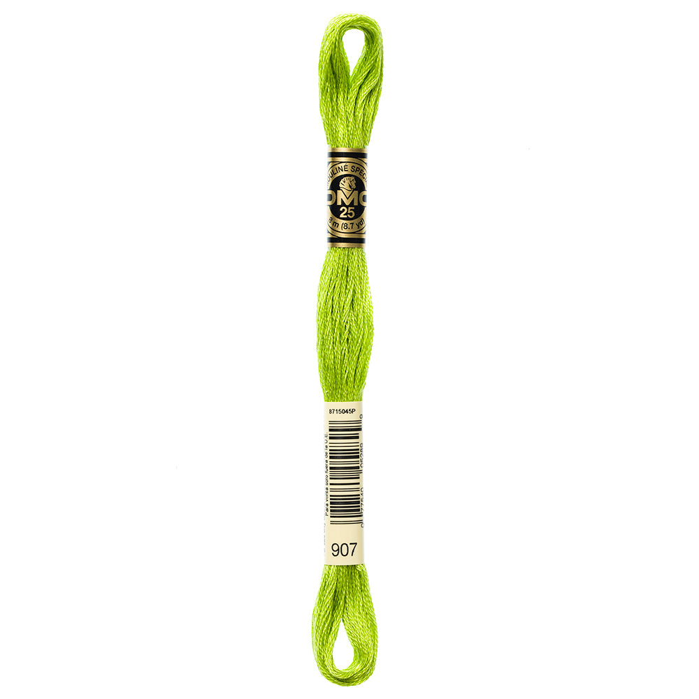 DMC #117 Stranded Cotton Floss, 8 m, Shade 907