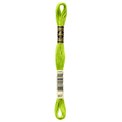 DMC #117 Stranded Cotton Floss, 8 m, Shade 907