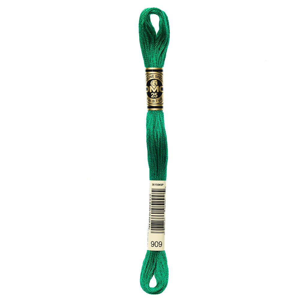 DMC #117 Stranded Cotton Floss, 8 m, Shade 909