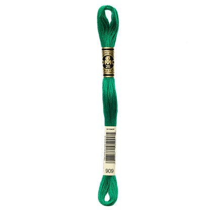 DMC #117 Stranded Cotton Floss, 8 m, Shade 909