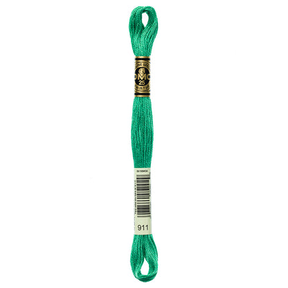 DMC 117 stranded cotton floss, Shade 911, 8 m (8.7 yd)