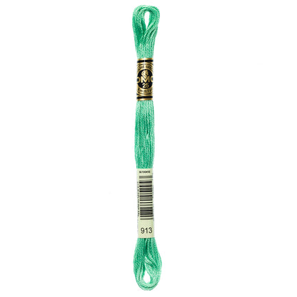 DMC #117 Stranded Cotton Floss, 8 m, Shade 913