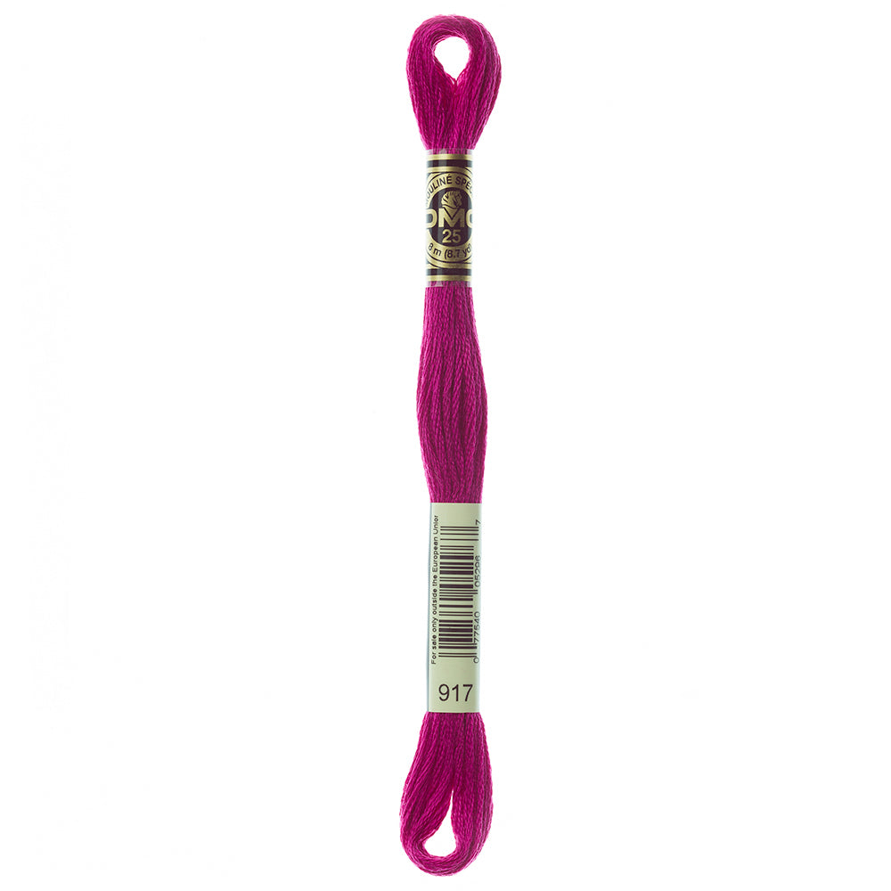 DMC #117 Stranded Cotton Floss, 8 m, Shade 917