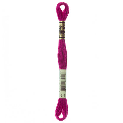 DMC #117 Stranded Cotton Floss, 8 m, Shade 917