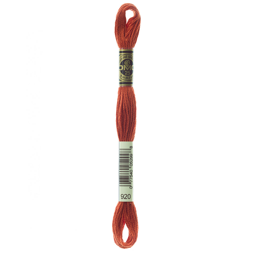 DMC 117 stranded cotton floss, Shade 920, 8 m (8.7 yd)