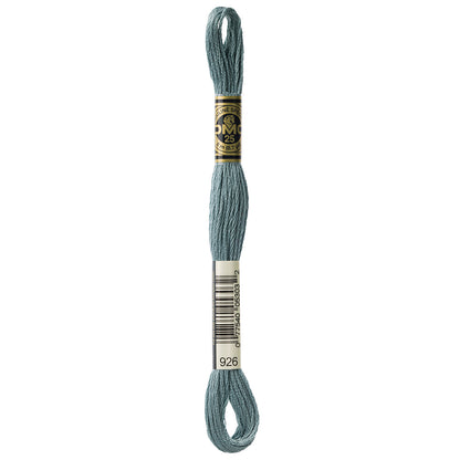 DMC 117 6-Strand Cotton Embroidery Floss 8 m - 926 Medium Grey Green