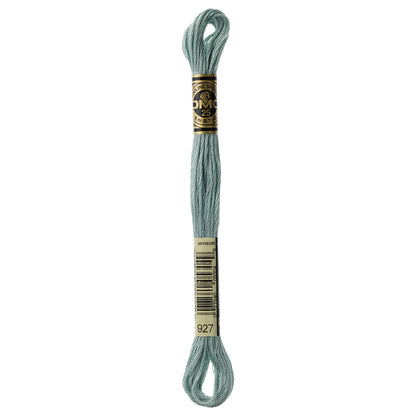DMC 117 6-Strand Cotton Embroidery Floss 8 m - 927 Light Grey Green