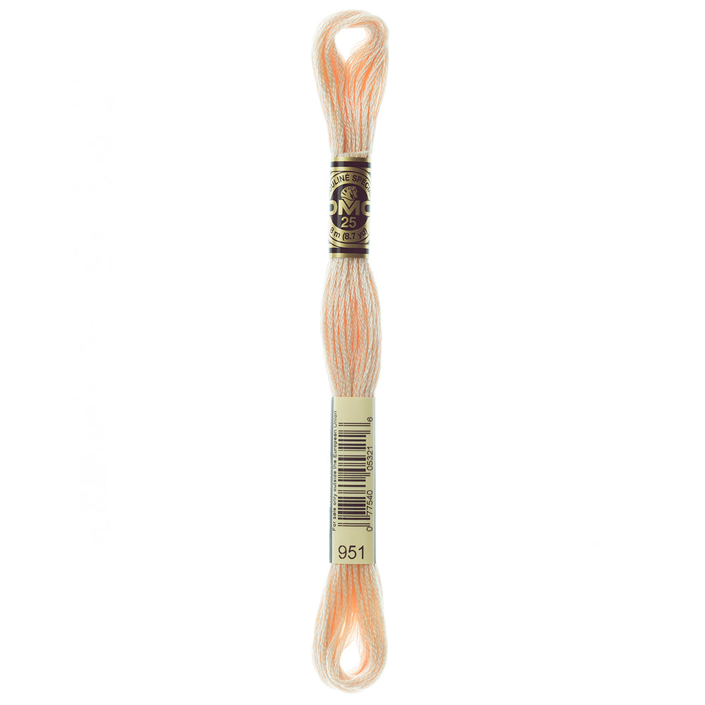 DMC 117 6-strand cotton embroidery floss, 951 Very Light Sport Blue, 8 m (8.7 yd)