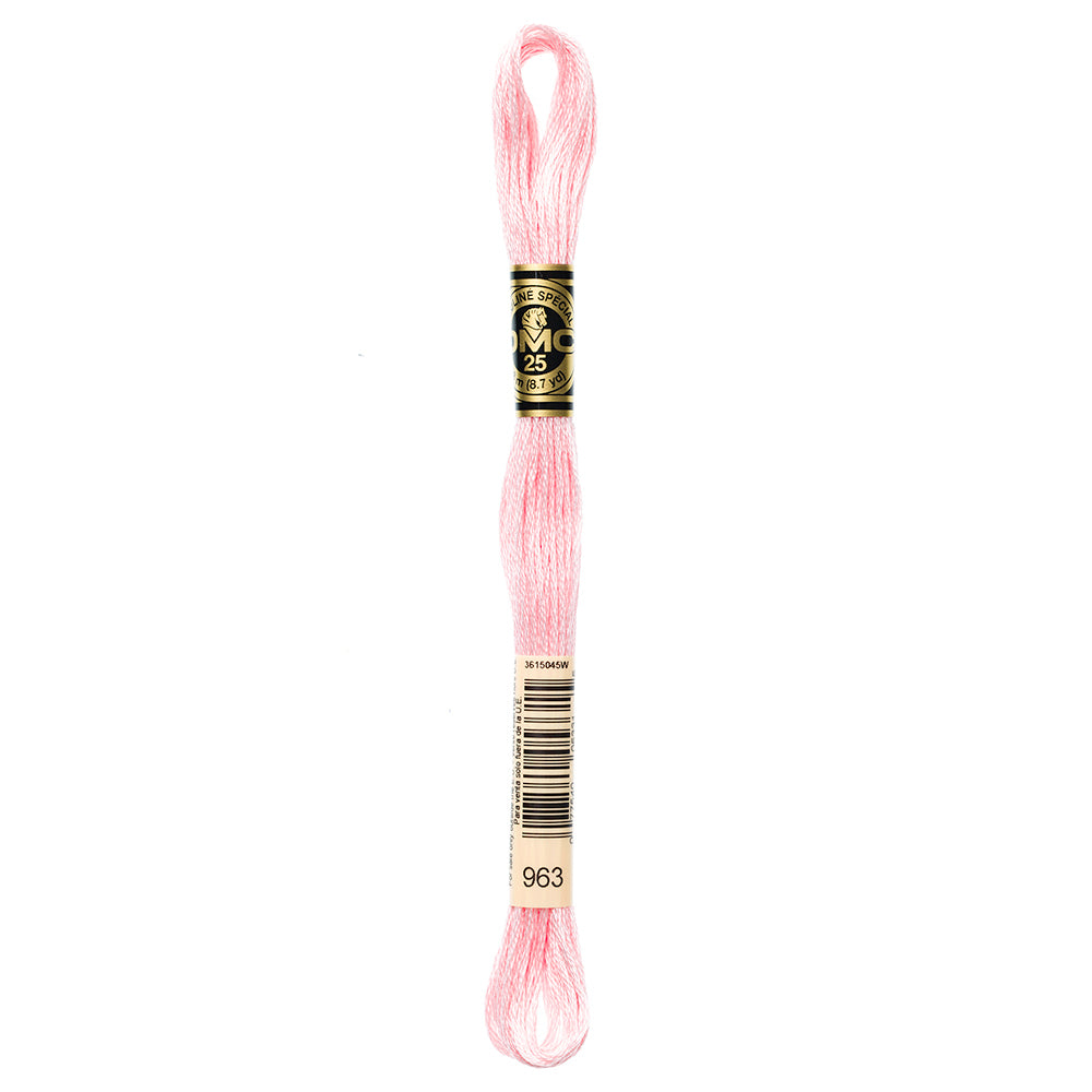 DMC 117 6-strand cotton embroidery floss, Colour 963, 8 m (8.7 yd)