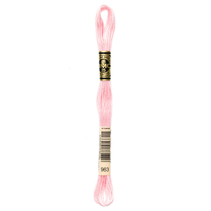 DMC 117 6-strand cotton embroidery floss, Colour 963, 8 m (8.7 yd)