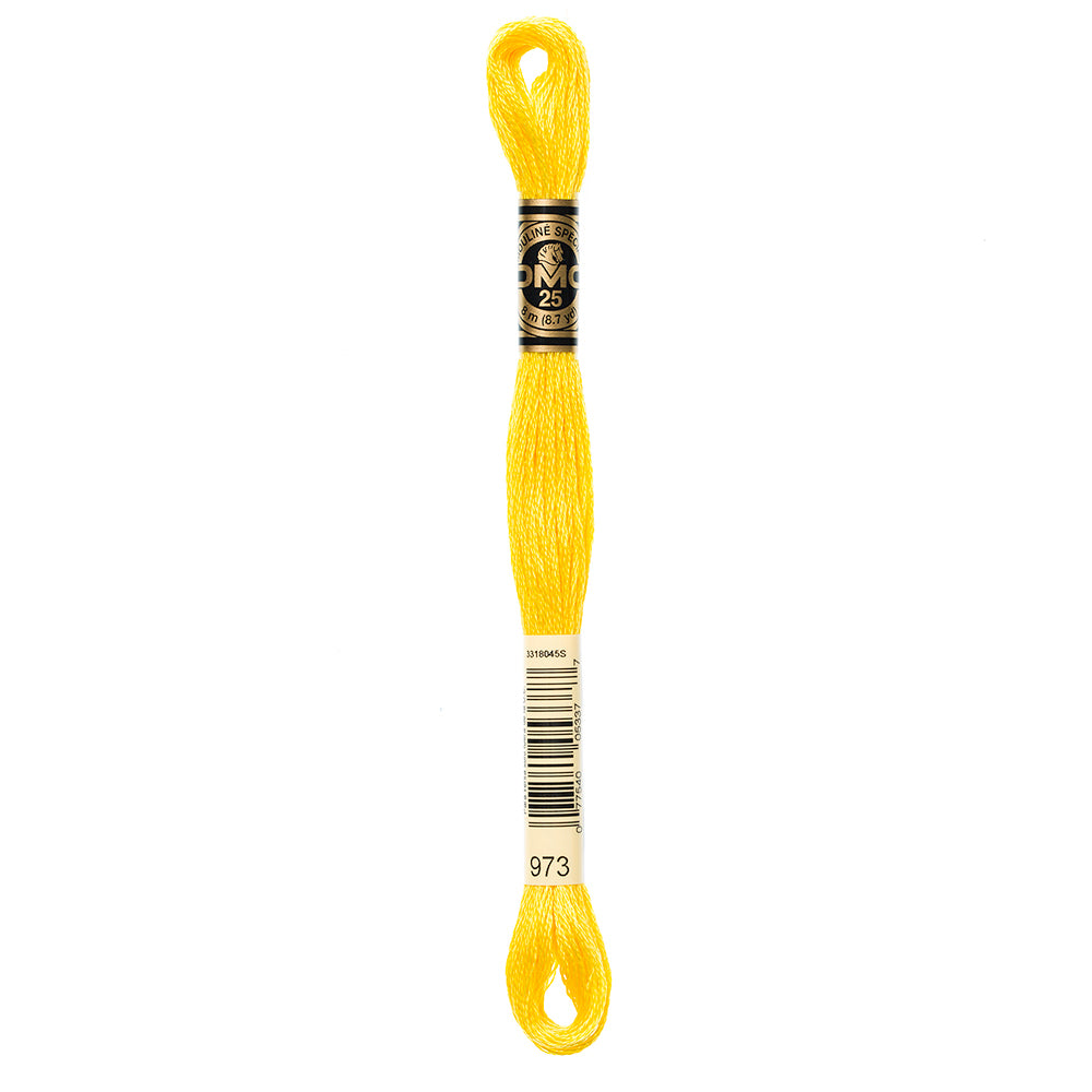 DMC 117 6-strand cotton embroidery floss, Colour 973, 8 m (8.7 yd)