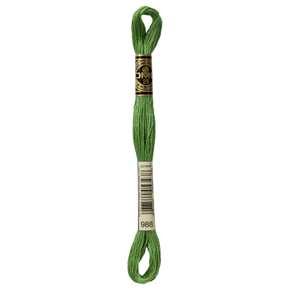 DMC 117 6-Strand Cotton Embroidery Floss 8 m (8.7 yd) Colour 988