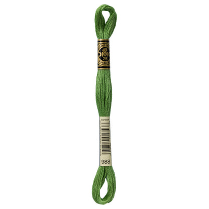 DMC 117 6-Strand Cotton Embroidery Floss 8 m (8.7 yd) Colour 988