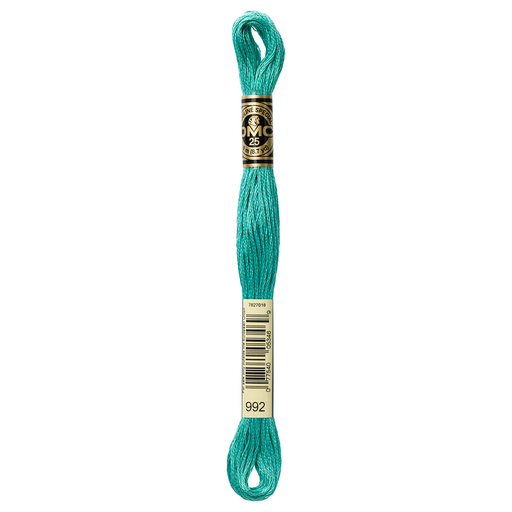 DMC 117 6-strand cotton embroidery floss, Colour 992, 8 m (8.7 yd)
