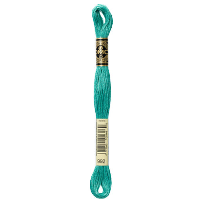 DMC 117 6-strand cotton embroidery floss, Colour 992, 8 m (8.7 yd)