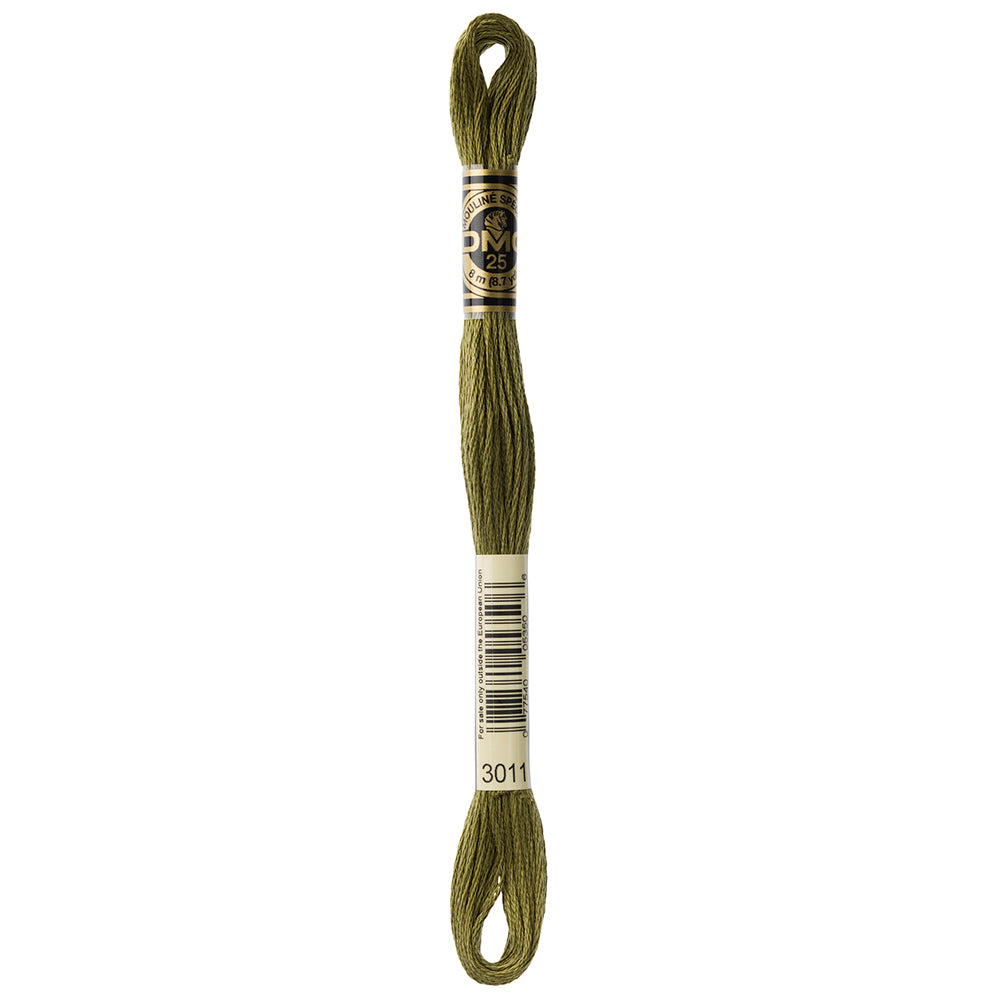 DMC 117 6-Strand Cotton Embroidery Floss 8 m (8.7 yd) Colour 3011