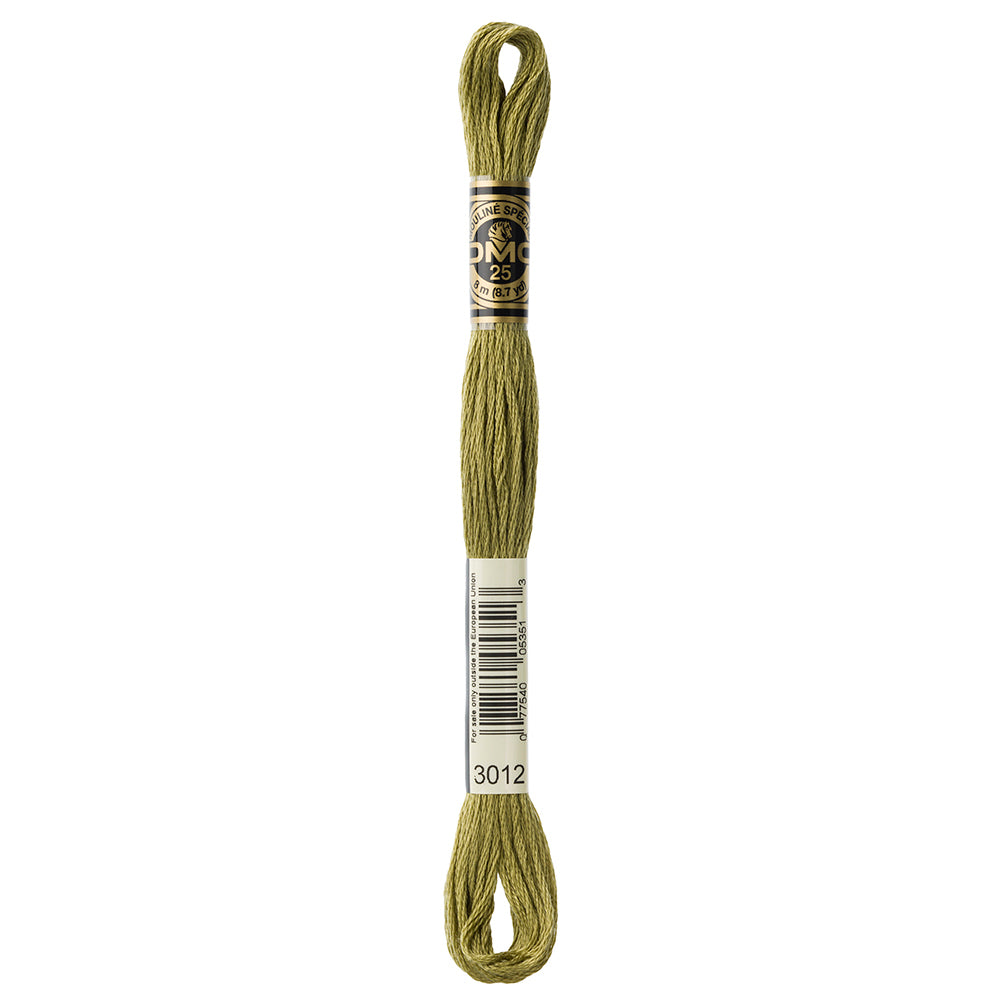 DMC 117 6-Strand Cotton Embroidery Floss 8 m (8.7 yd) Colour 3012