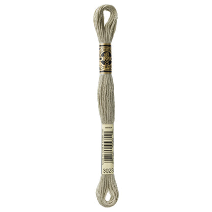 DMC 117 6-strand cotton embroidery floss, Colour 3023, 8 m (8.7 yd)