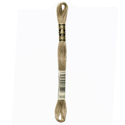 DMC 117 6-Strand Cotton Embroidery Floss 8 m (8.7 yd) Colour 3032