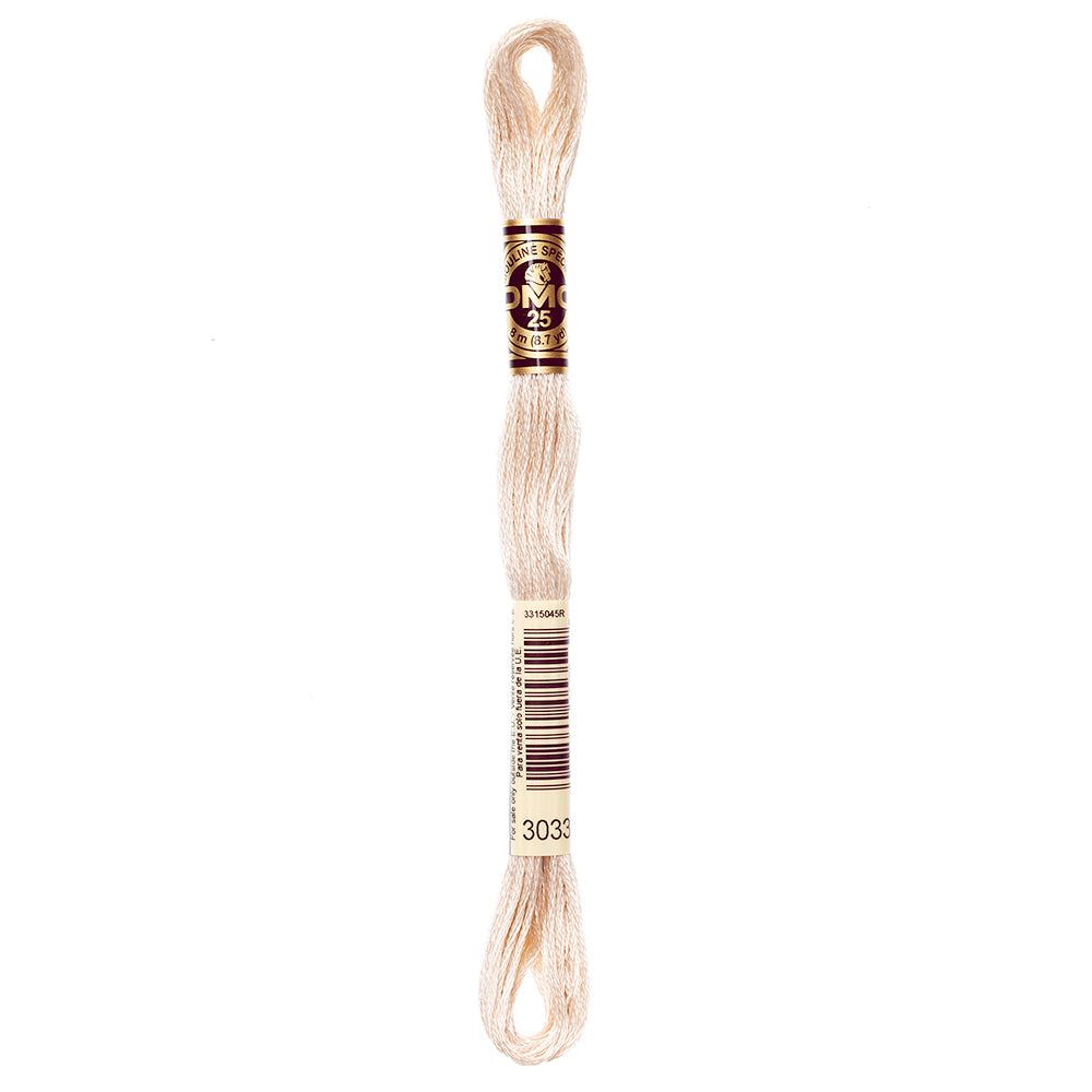 DMC 117 6-Strand Cotton Embroidery Floss 8 m (8.7 yd) Colour 3033