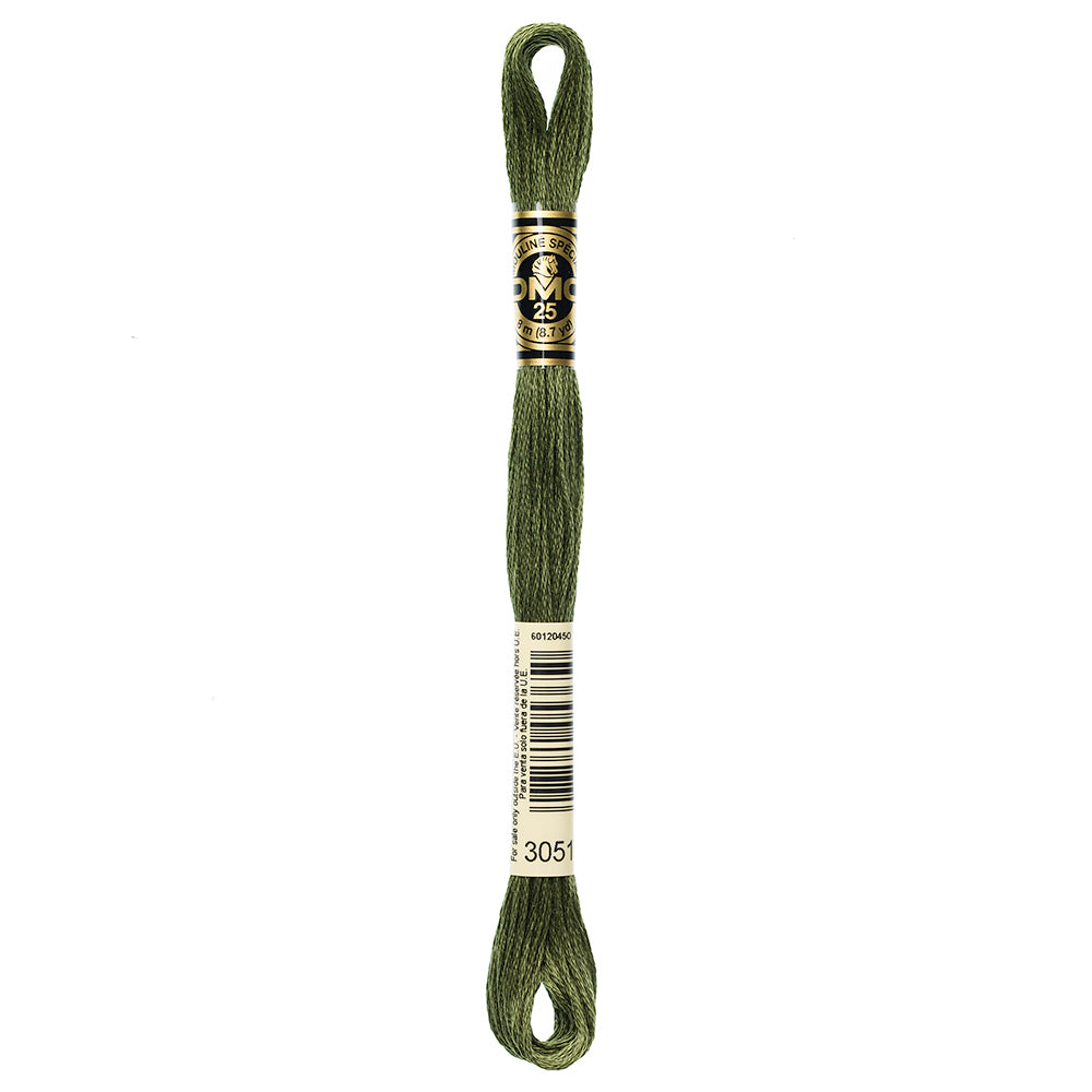 DMC Mouliné Spécial 117 6-strand floss, Colour 3051, 8 m (8.7 yd)