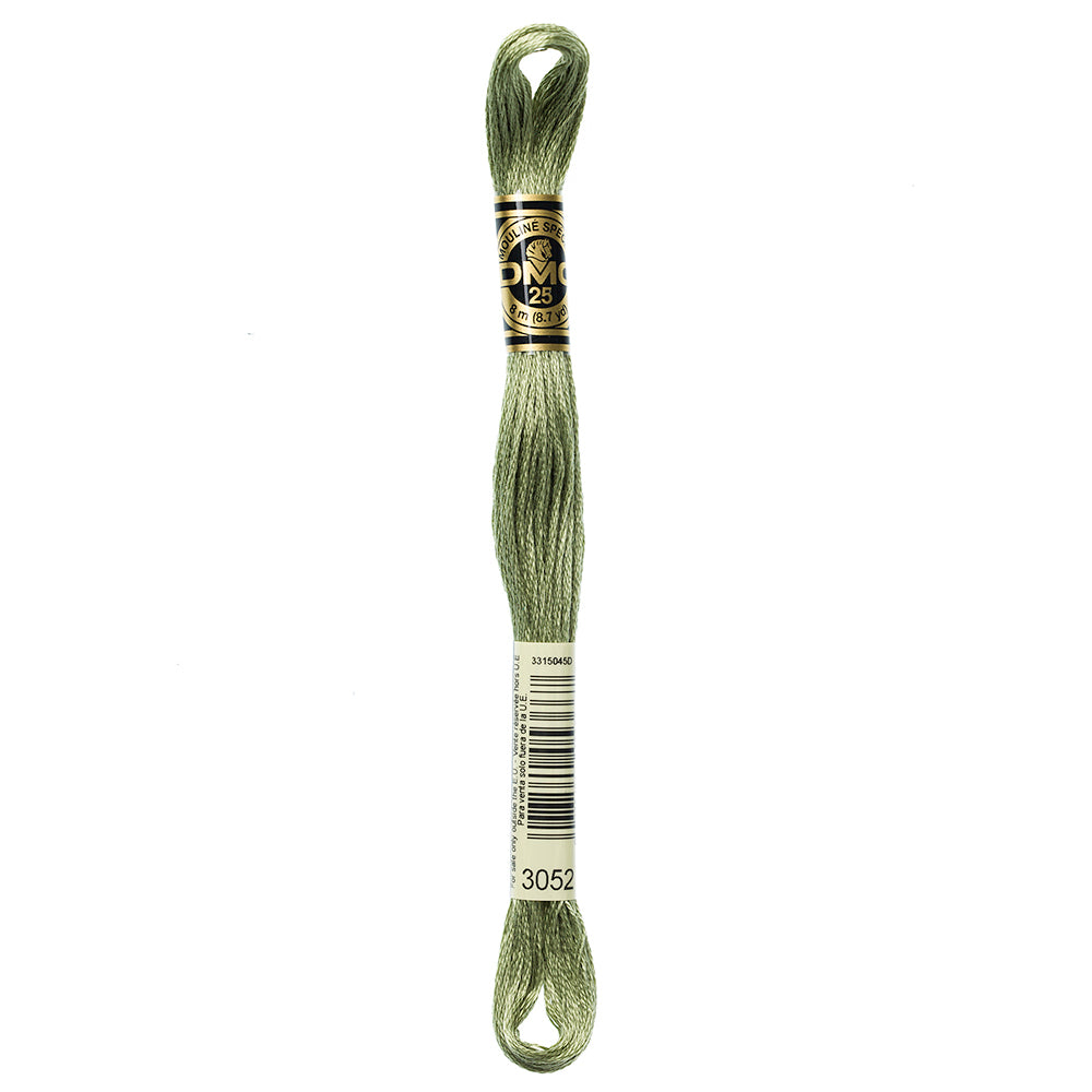 DMC Mouliné Spécial 117 6-strand floss, Colour 3052, 8 m (8.7 yd)