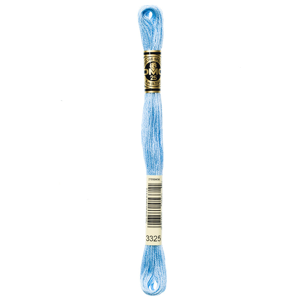 DMC Mouliné Spécial 117 6-strand floss, Colour 3325, 8 m (8.7 yd)