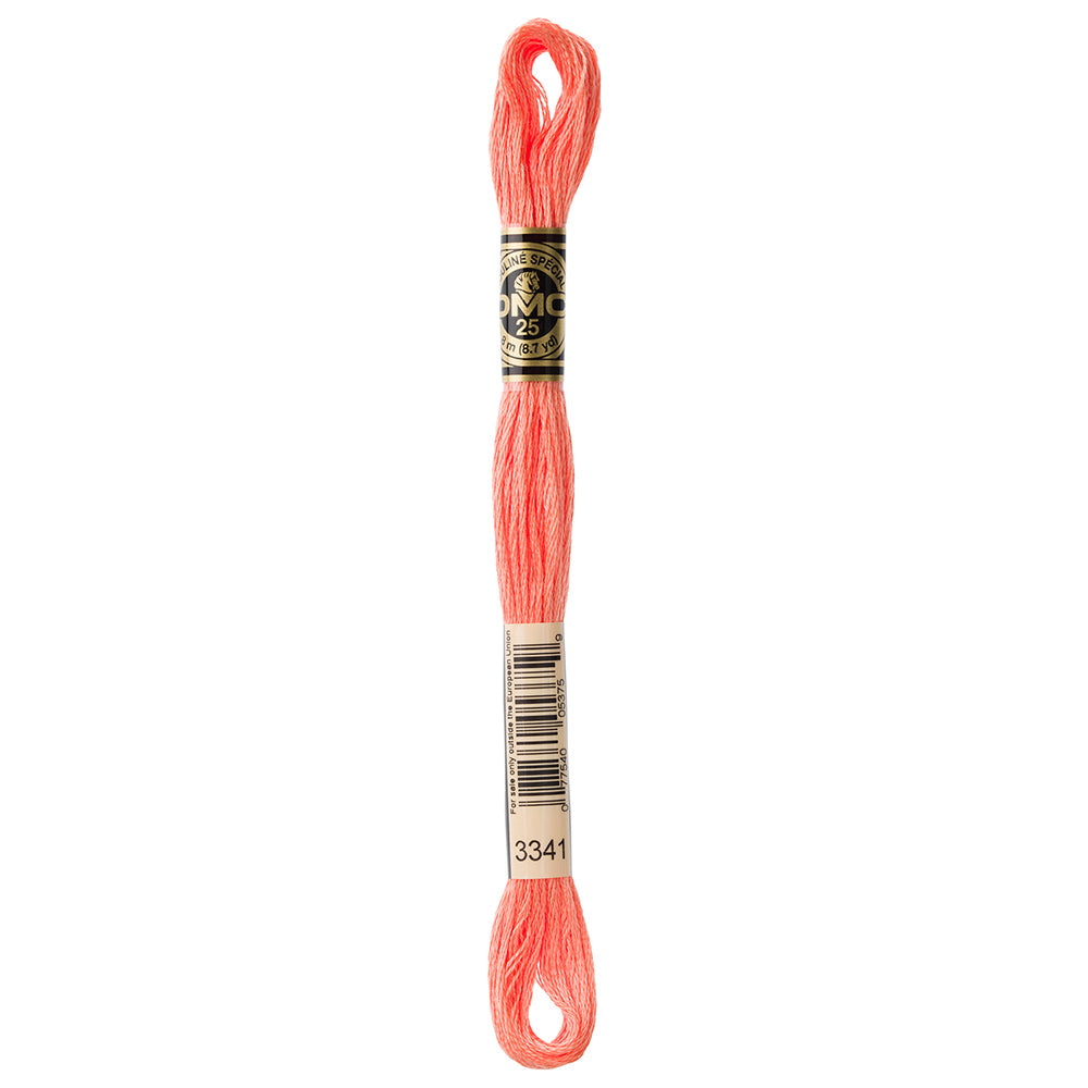 DMC Mouliné Spécial 117 6-strand floss, Colour 3341, 8 m (8.7 yd)