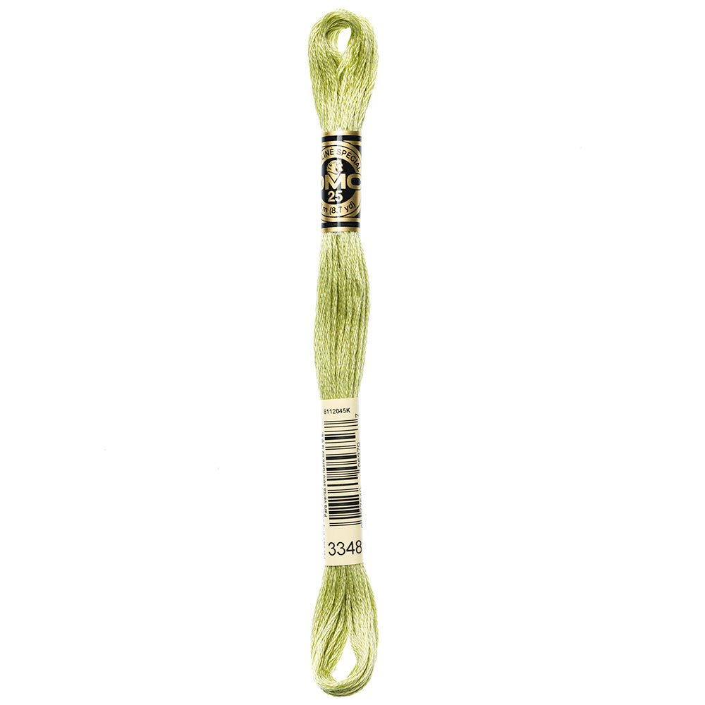 DMC Mouliné Spécial 117 6-strand floss, Colour 3348, 8 m (8.7 yd)