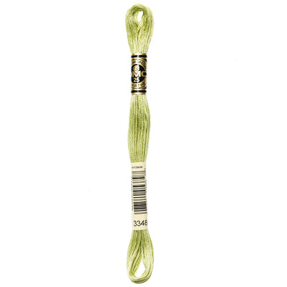DMC Mouliné Spécial 117 6-strand floss, Colour 3348, 8 m (8.7 yd)