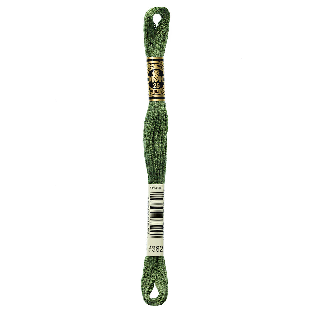 DMC Mouliné Spécial 117 Cotton Floss 8 m Dk Pine Green 3362