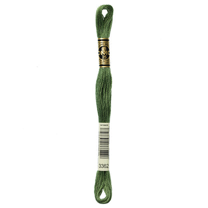DMC Mouliné Spécial 117 Cotton Floss 8 m Dk Pine Green 3362