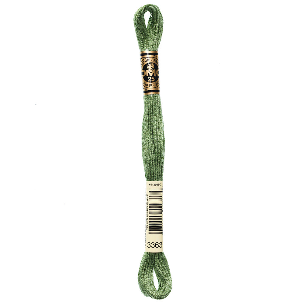 DMC Mouliné Spécial 117 Cotton Floss 8 m Md Pine Green 3363