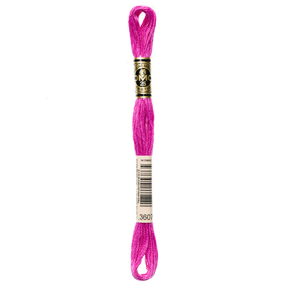 DMC Mouliné Spécial 117 Cotton Floss 8 m Lt Plum 3607