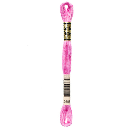 DMC Mouliné Spécial 117 Cotton Floss 8 m V Lt Plum 3608