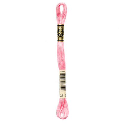 DMC Mouliné Spécial 117 Cotton Floss 8 m Ultra V Lt Dusty Rose 3716
