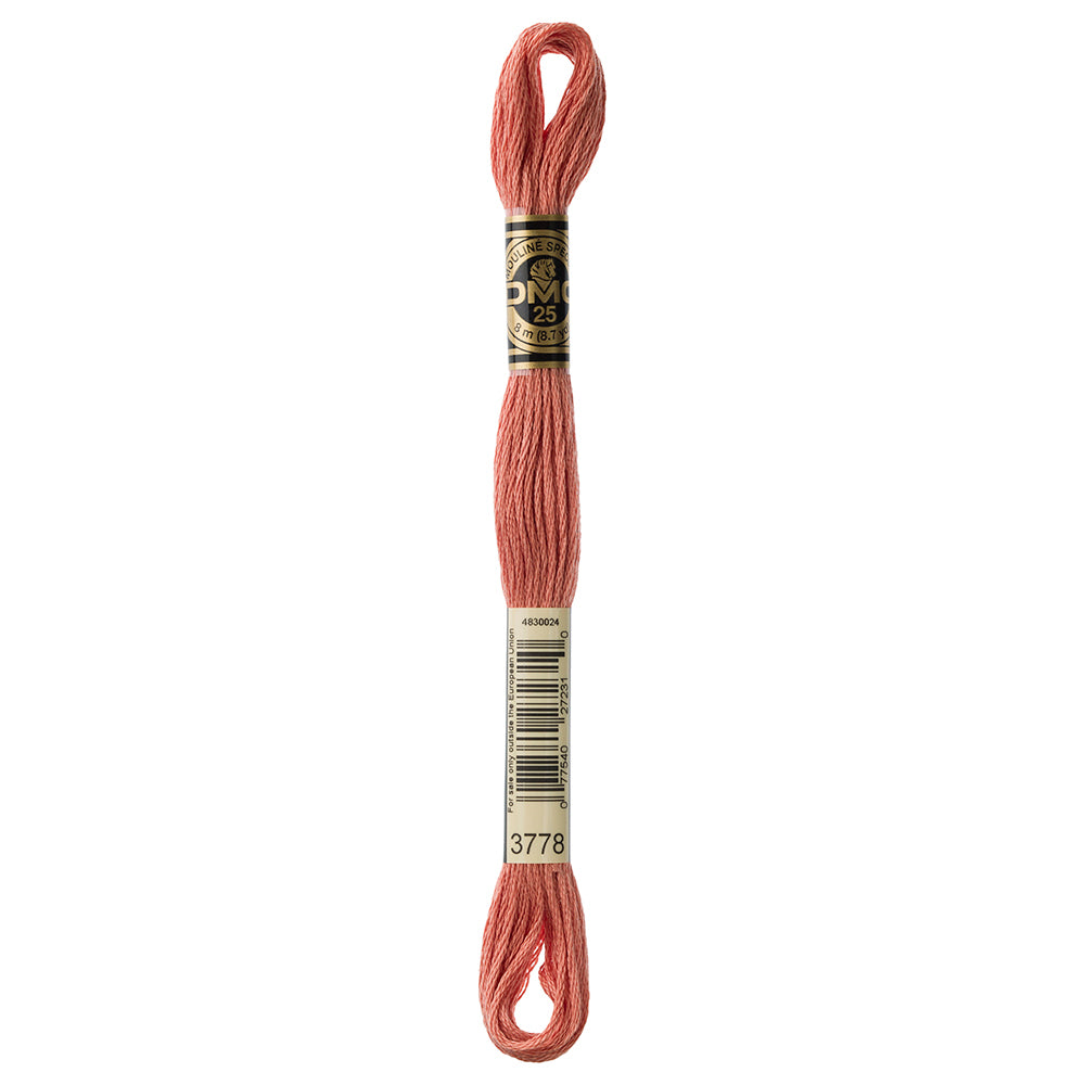 DMC Mouliné Spécial 117 cotton floss, Colour 3778, 8 m (8.7 yd)